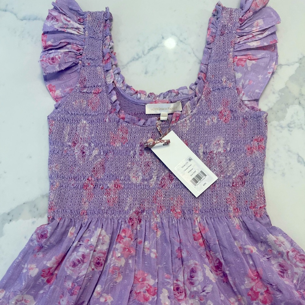 Loveshack x Stanley collab dress lavender
